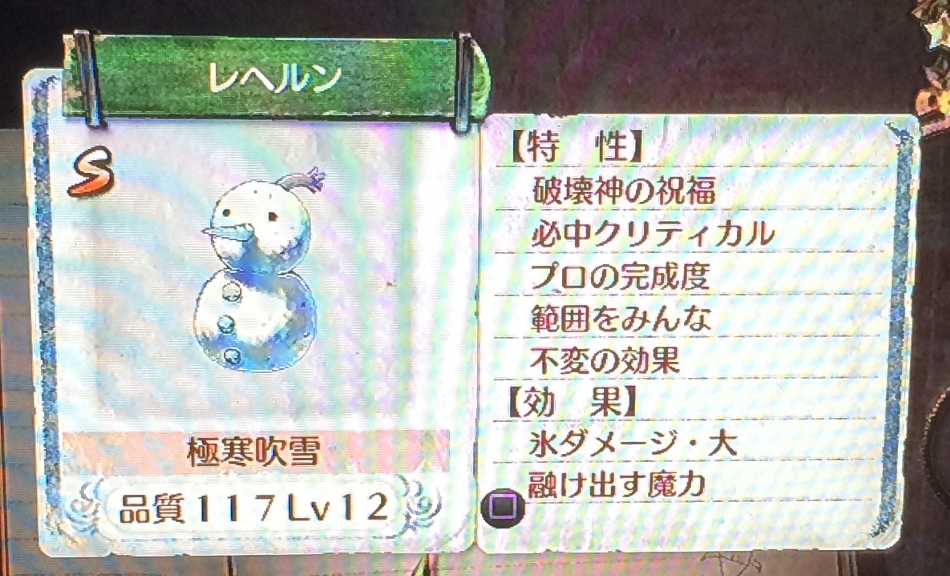 新ロロナのアトリエ（DX対応） 1周目プラチナトロフィーで使用した